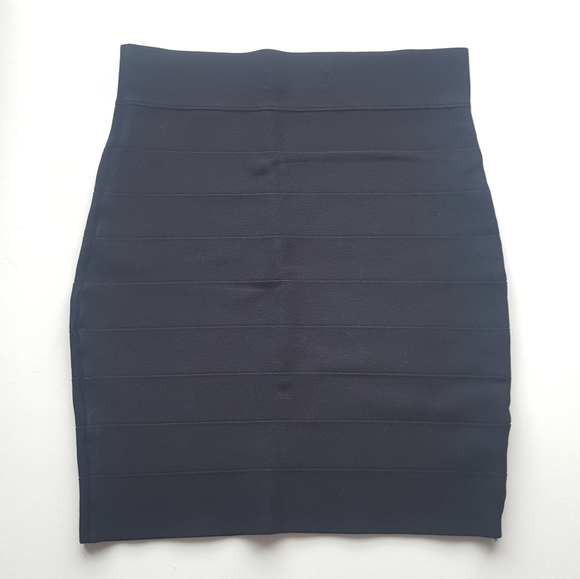 Le chateau small black seamless bandage skirt - Picture 1 of 7